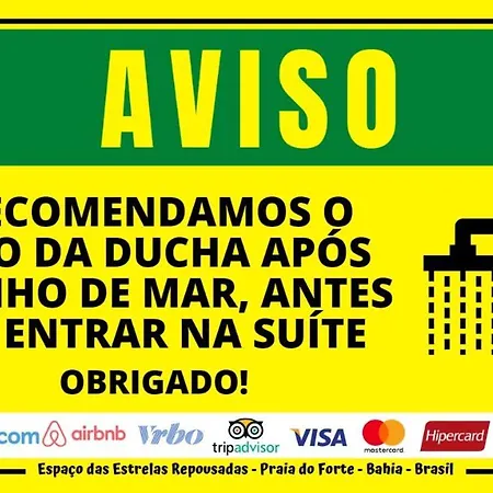 Espaco Das Estrelas Suites Praia do Forte Exterior foto